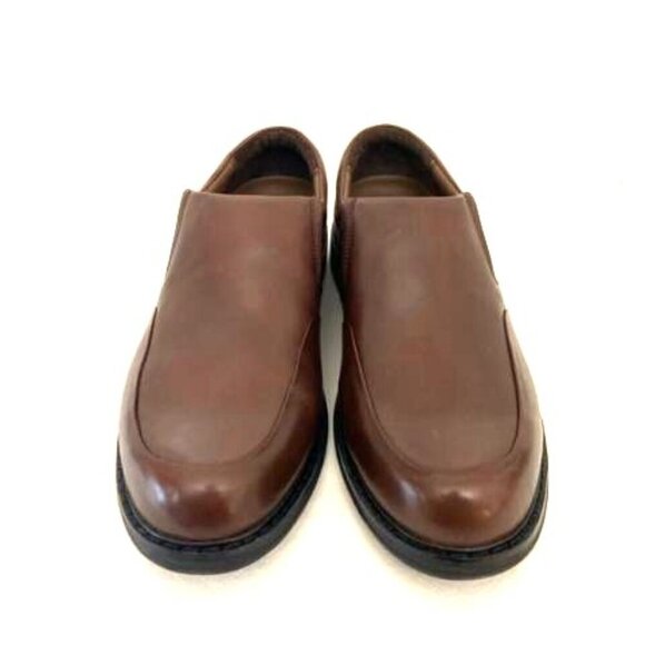 The Walking Company Men’s Loafer Farley Brown Size 45 (11.5-12 US) Leather - Picture 2 of 9